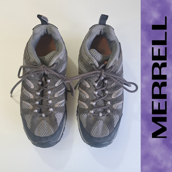 Merrell ladies suede athletic shoes - Picture 1 of 12